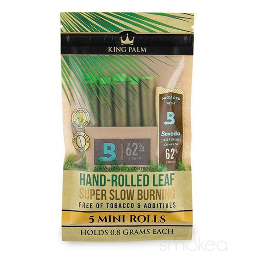 [RP-1208] KING PALM - MINI SIZE W/BOVEDA - 5PK - (15/CARTON)