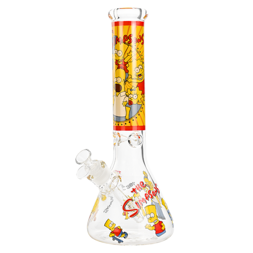 [MB 543] 14" 7mm Cartoon Family Beaker Bong