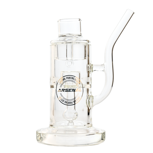 [WP-3703] 6" Arsenal Clear Chamber Hash Bong