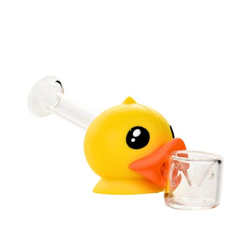 [SZ-AR-H360] 5" Little Yellow Duck Head Glass Pipe