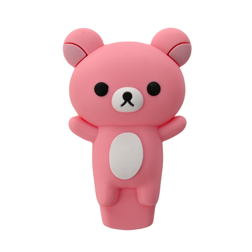 [SZ-AR-H301] 3" Bear Silicone Handpipe